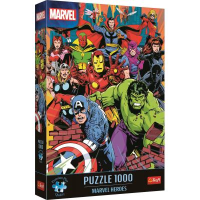 Puzzle Trefl-10881 Héros Marvel