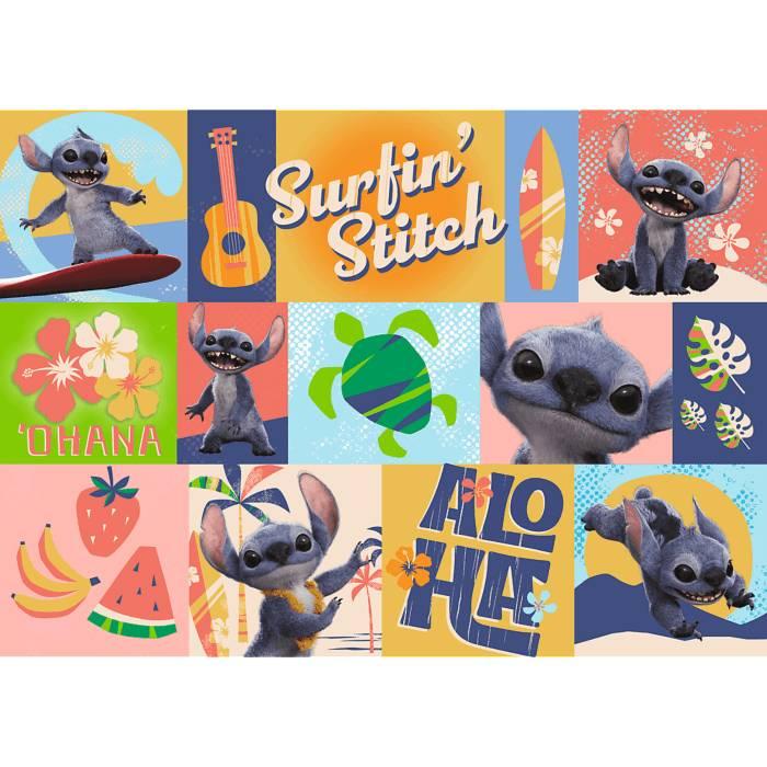 Puzzle  Trefl-13331 Aventures Hawaïennes - Disney Stitch The Movie