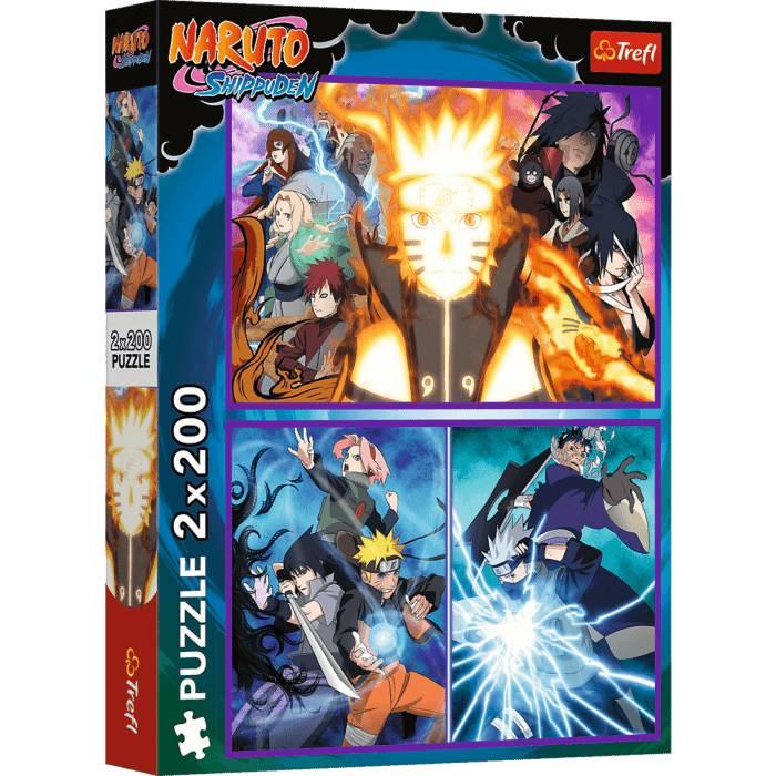 Puzzle  Trefl-13333 Ninja Du Village De La Feuille Cachée - Masashi Kishimoto Naruto Shippuden