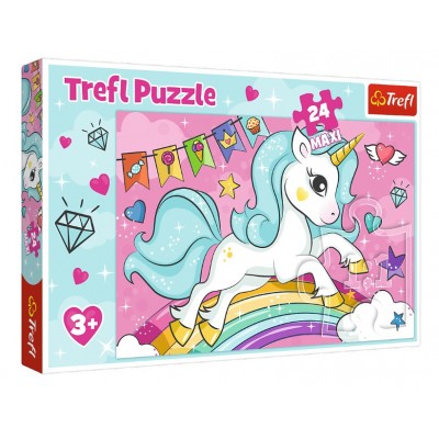 Puzzle Trefl-14302 Pièces XXL - Licorne