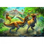 Puzzle  Trefl-15360 Dinosaures