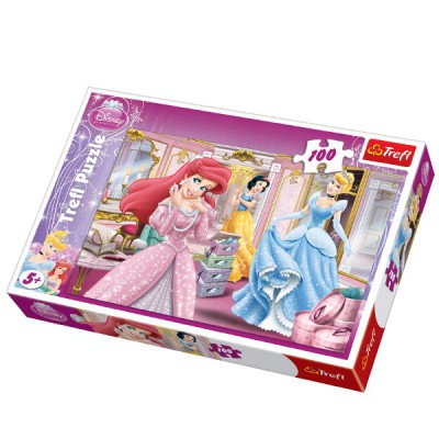 Puzzle Trefl-16186 Les Princesses Disney se préparent