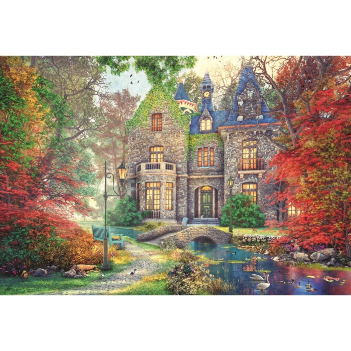 Puzzle  Trefl-26213 Manoir D'Automne