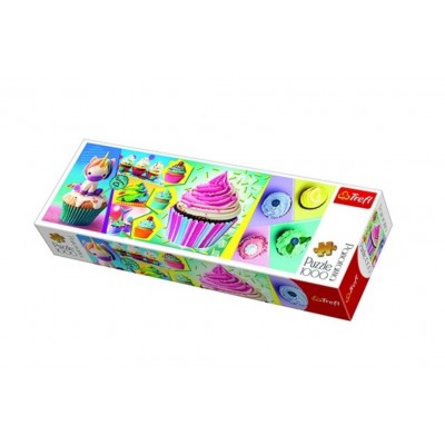 Puzzle Trefl-29045 Colorful Cupcakes