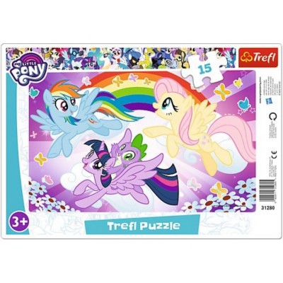 Trefl-31280 Puzzle Cadre - My Little Pony