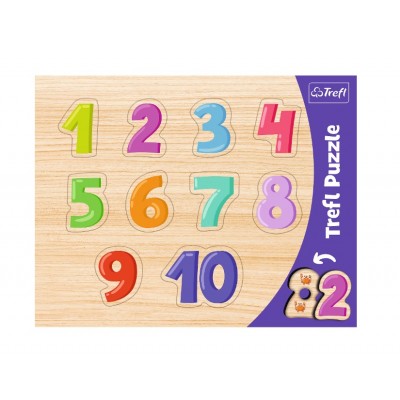 Trefl-31304 Puzzle Cadre - 1-10