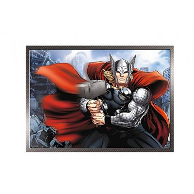 Trefl-34245 4 Puzzles - Avengers