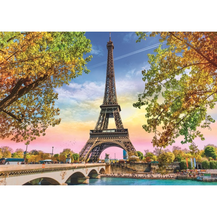 Puzzle Trefl-37330 Paris Romantique