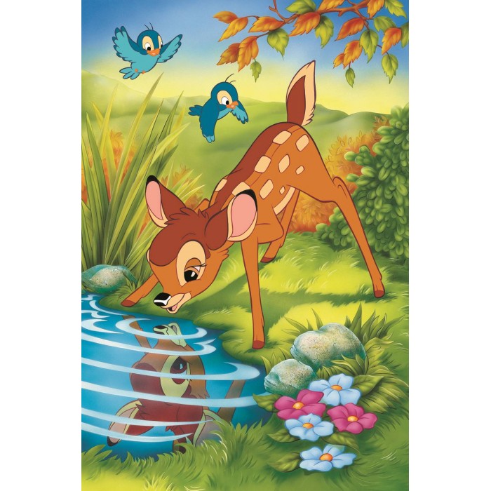 Puzzle  Trefl-37600 40e Anniversaire Trefl - Bambi
