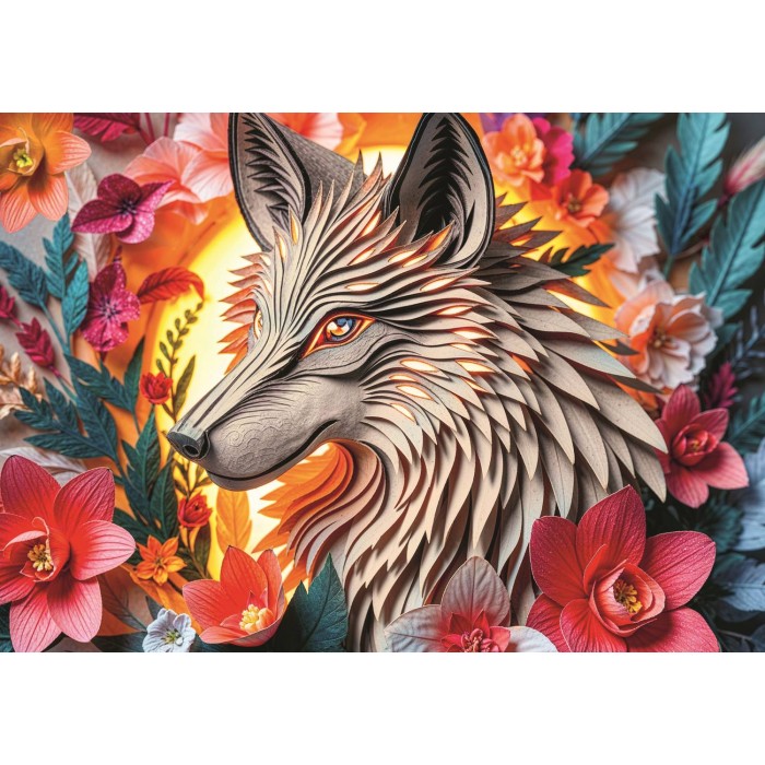 Puzzle  Trefl-40041 Loup