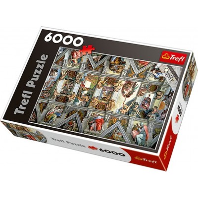 Puzzle Trefl-65000 Michel Ange : La Chapelle Sixtine