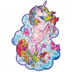 Puzzle  Unidragon-50021 Licorne Inspirante - Taille S